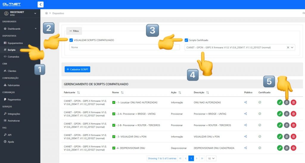 CIANET – Como provisionar ONU? - OLTNET